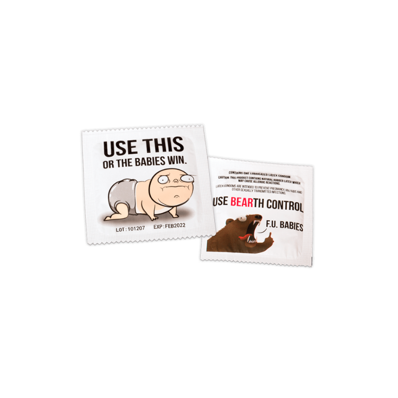 Bears vs Babies Explicit Content - ADULTS ONLY! NSFW Expansion Pack Cards 