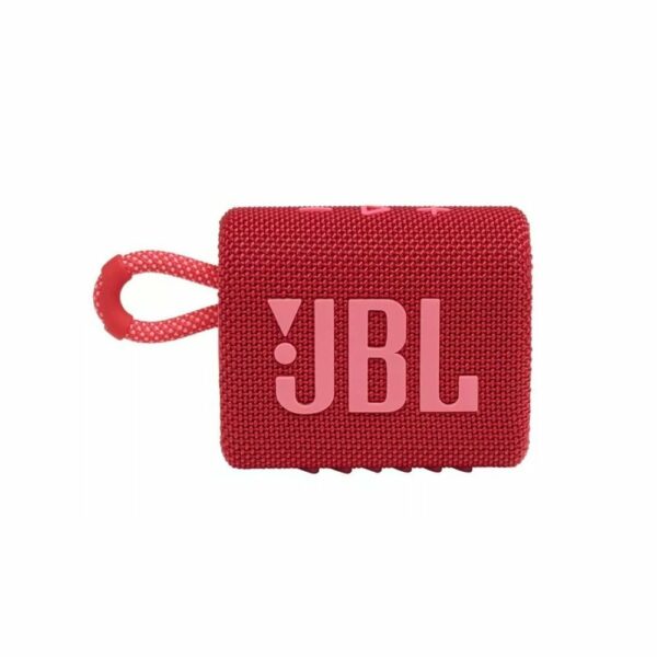 JBL Go 3 Αδιάβροχο Ηχείο Bluetooth 4.2W με Διάρκεια Μπαταρίας έως 5 ώρες Κόκκινο