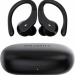Majority Headphones In Ear TWS Earphones IPX7 TRU-Sport Black
