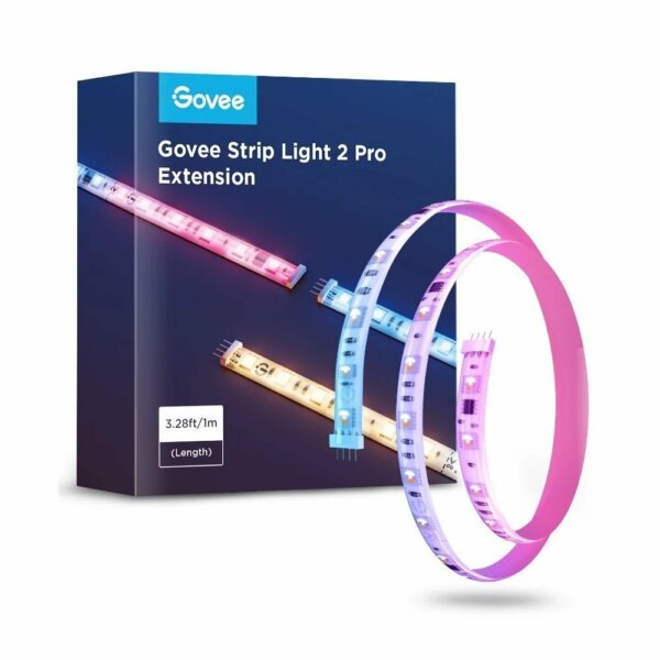 Govee LED Light Strip RGBICWW Smart WiFi & BT w/Protective Coating 1m (Extension)