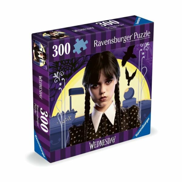 Ravensburger Παζλ 300 Τεμαχίων Wednesday Addams, “No Hug Zone”