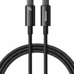Baseus Cable USB-C to USB-C Tungsten Gold 240W 2.0m Blk