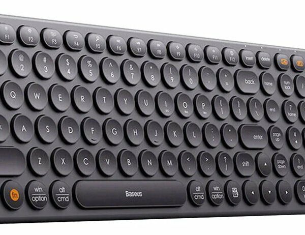 Baseus K01B Wireless Tri-Mode Keyboard Frosted Gray