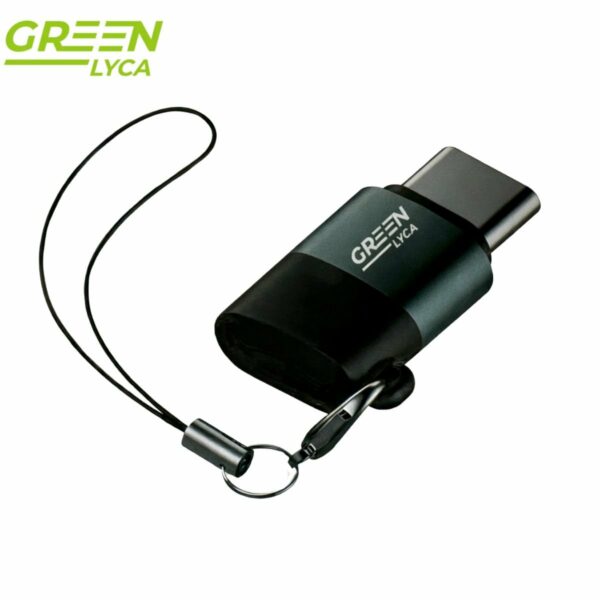 Green Lyca OTG Αντάπτορας Micro σε Type-C με Σταθερή Μετάδοση 480Mbps GL69316