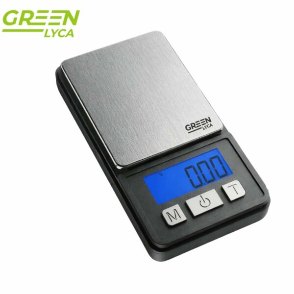 Green Lyca Ψηφιακή Ζυγαριά Τσέπης 200g/0.01g Υψηλής Ακρίβειας με Οθόνη LCD GL69599