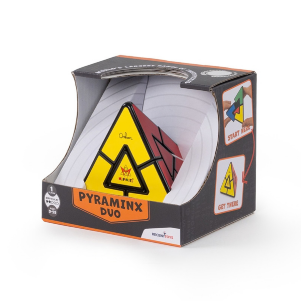 Meffert’s Πυραμίδα Duo Puzzle Έξυπνο Τρισδιάστατο Παζλ με Διπλή Πρόκληση M5071 9+Ετών