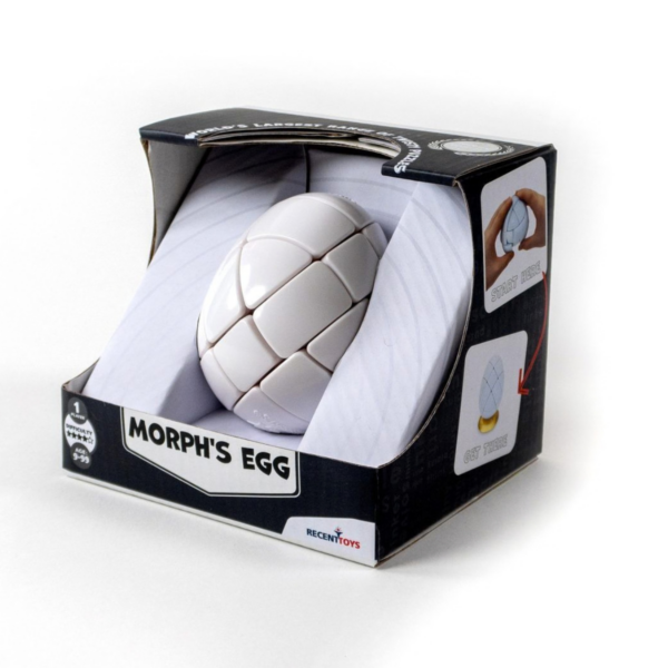 Meffert’s Morph’s Egg Παζλ Έξυπνο Παιχνίδι Μεταμόρφωσης και Λογικής N5041 9+Ετών Λευκό