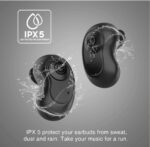SonicGear EARPUMP COMFY1 TWS IPX5 Earphones Black - Image 2