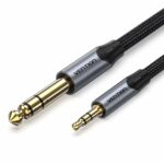 Vention AUDIO 3.5mm to 6.3mm M-M TRS Cable Braided Alum 3.0m BAUHI