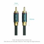 Vention AUDIO Digital Coaxial RCA Cable 2.0m BCTGH - Image 3