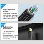 Vention DisplayPort Cable DP1.4 8K60Hz Braided 1.5m HCCBG - Image 7
