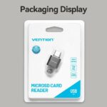Vention Card Reader USB-C for Micro SD Cards Metal CLMH0 - Image 2