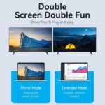 Vention Converter USB-C to HDMI Adaptor 0.25m 8K60Hz Metal CRDBC - Image 3