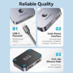 Vention HDMI Switch 2-Port 8K 2.1 Bi-Directional Metal AKPH0 - Image 5