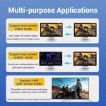 Vention DisplayPort Cable DP1.4 8K60Hz Braided 1.5m HCCBG - Image 4