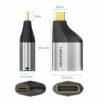 Vention Converter USB-C to DP Adapter 4K60Hz Metal TCCH0 - Image 3