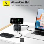 Baseus IT USB Hub 7-in-1 MagPro 15W 4KHDMI/2xUSB-A/USB-C/Card Reader/PD100W - Image 7