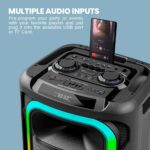 SonicGear Portable Karaoke Speaker 15” 240W TWS BT/USB 2x Mics HYPERBOX 1500 Pro - Image 6