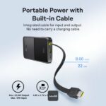 Baseus Powerbank 22.5W 10000mAh + Display EnerFill FC51 Bipow2 Pro Black - Image 3