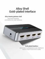 Vention HDMI Switch 3-Port 4K 2.0 w/Remote Control AFOH0 - Image 6