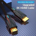 Vention HDMI Cable 2.1 8K Braided 3.0m AAUBI - Image 2