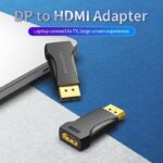 Vention DisplayPort Male to HDMI Female Adaptor 4K HBPB0 - Image 2