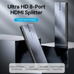 Vention HDMI Splitter 8-Port 4K 1.4 w/UK PSU AKQB0-UK - Image 2