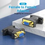 Vention VGA Coupler Female to Female (Connect 2 VGA Cables) DDGB0 - Image 2