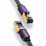 Vention NETWORK Cable CAT7 Flat 20.0m Black ICABQ - Image 2