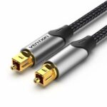 Vention AUDIO Optical Cable Aluminum 15.0m Grey BAVHN