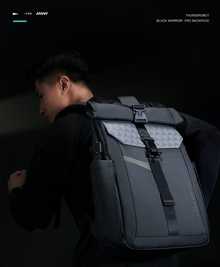 Thunderobot Dark Warrior Pro 17″ Laptop Backpack - Image 2