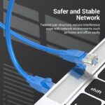 Vention NETWORK Cable CAT6 UTP 0.5m Blue IBELD - Image 3