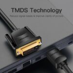 Vention HDMI Cable to DVI 24+1 BiDirection 5.0m ABFBJ - Image 3