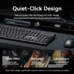 Vention Keyboard and Mouse Combo Wired Silent Slim Full Size KTYBG-EN - Image 6