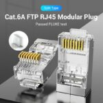 Vention NETWORK Connectors CAT6A FTP Modular Plug IDFR0-10 (10-Pack) - Image 2