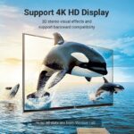 Vention HDMI Adaptor Male to Female 90 Degree Vertical Flat AIPB0 - Image 5