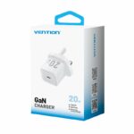 Vention Charger Wall GaN 20W 1xUSBC UK-Plug Mini White FEPW0-UK - Image 4