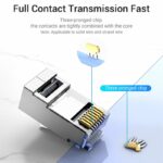 Vention NETWORK Connectors CAT6A FTP Modular Plug IDFR0-50 (50-Pack) - Image 3