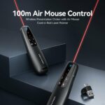 Vention Wireless Presenter Red Laser Pointer & Air Mouse Rechargeable KQPB0 - Image 4