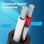 Vention AUDIO 6.3mm M to 2×6.3mm M TRS Cable 3.0m BATBI - Image 3