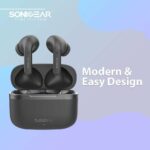 SonicGear EARPUMP TWS 12 ANC Earphones Black - Image 2