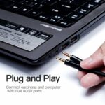 Vention AUDIO 3.5mm F to 2×3.5mm M Splitter Cable 0.3m BBTBY - Image 2
