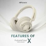 HiFuture Headphones Over Ear FUTURE TOUR X Gold - Image 2