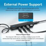 Vention IT HUB USB-C 2xA 2xC 3.2 Gen2 + USBC Power Port CHYBB - Image 6
