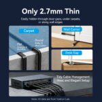 Vention NETWORK Cable CAT7 Flat 10.0m Black ICGBL - Image 5