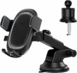 Baseus Car Holder Dash/Wind Gravity Telescopic Suction UltraControl Pro Series Black
