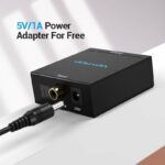 Vention AUDIO CONVERTER Optical/Coaxial Digital to 2RCA Analog BDFB0 - Image 3
