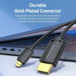Vention HDMI to HDMI Micro Cable 1.0m AGIBF - Image 7