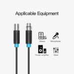 Vention AUDIO XLR M-F Cable 5.0m BBFBJ - Image 2