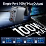 Vention Charger Wall GaN 100W 3xUSBC 1xUSBA Grey FETH0-UK - Image 6